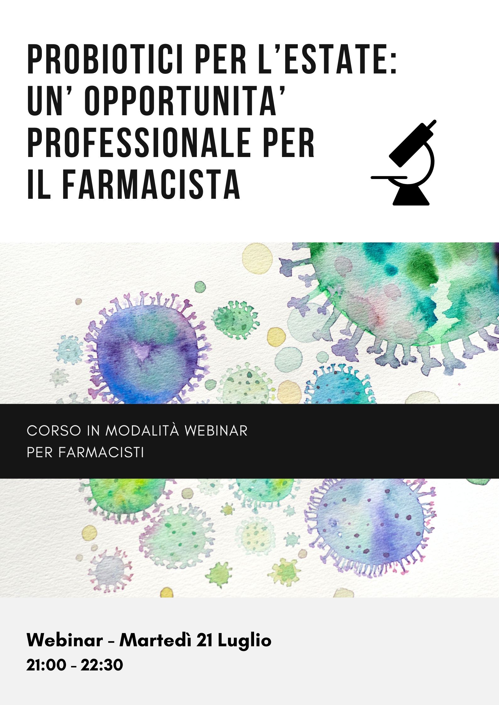 Probiotici per l'estate: un'opportunità professionale per il farmacista