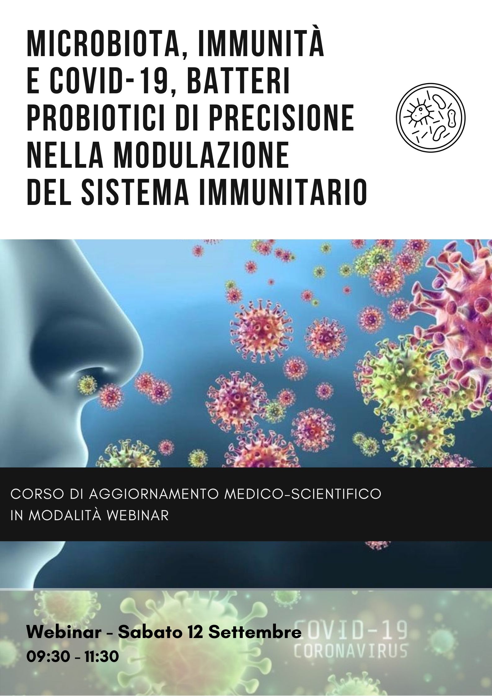 Microbiota, immunità e Covid-19, batteri probiotici di precisione nella modulazione del sistema immunitario